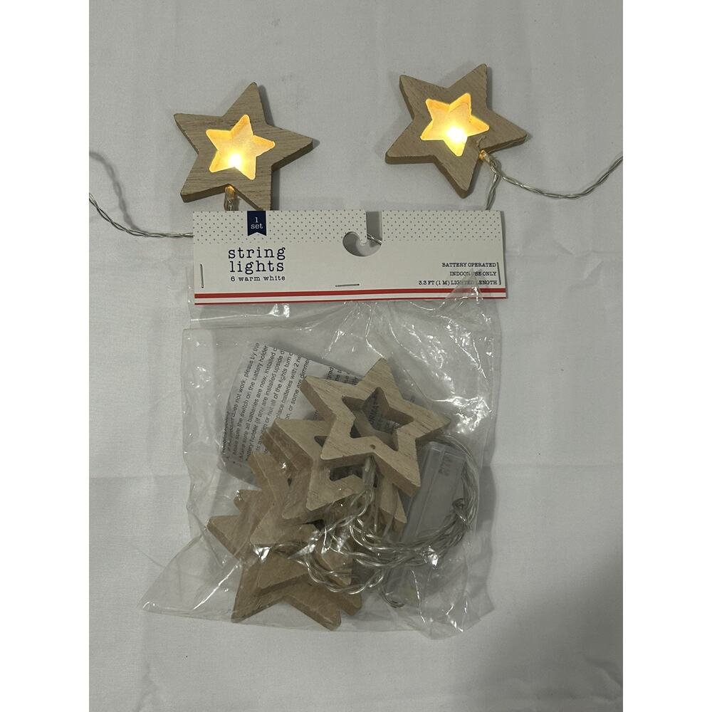 2 Pack Star Shape String Lights - Picture 2 of 3